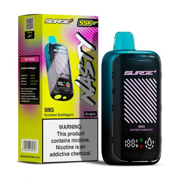 Nasty Bar Surge 55k Disposable Vape - Wicks