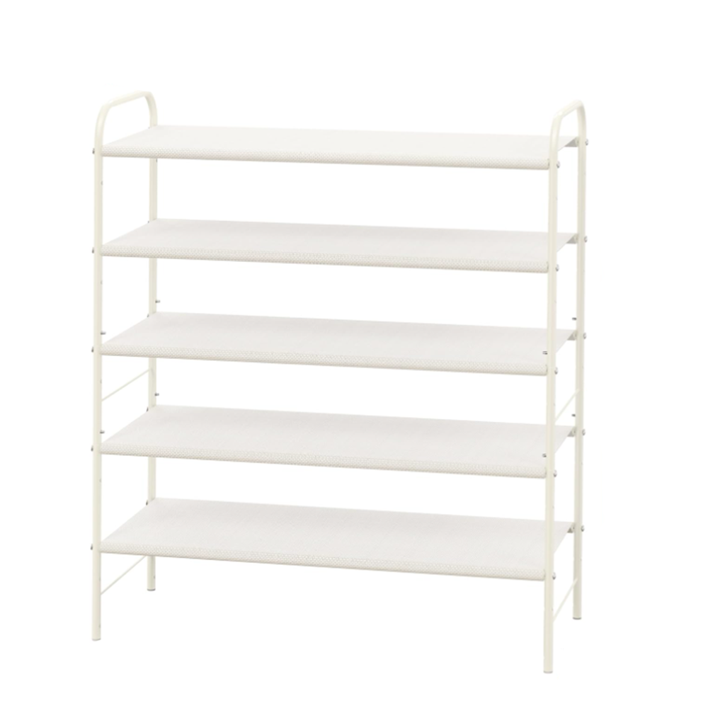 Topika - Stackable Shoe Rack 5 Tier Shelf, Expandable & Adjustable