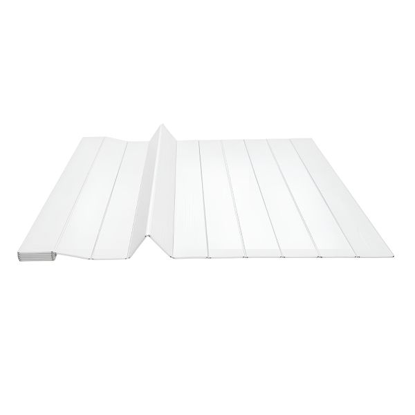 160 x 80cm Foldable PVC Bathtub Tray Cover - White