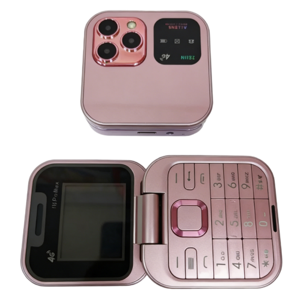 New I16Pro Max Flip Phone with 4G Full Network Support