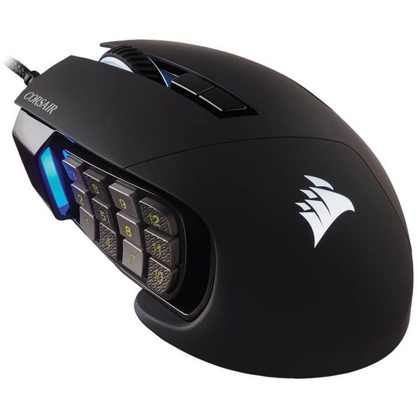 Corsair SCIMITAR RGB ELITE Optical MOBA/MMO Gaming Mouse