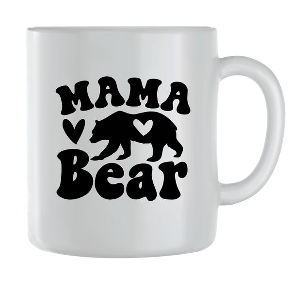Mama Bear Coffee Mugs for Mothers Day Women Graphic Mom Sayings Present 069