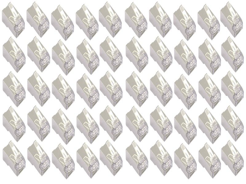 ZATECH RJ45 SHILDED -CAT5 (Pack of 50)