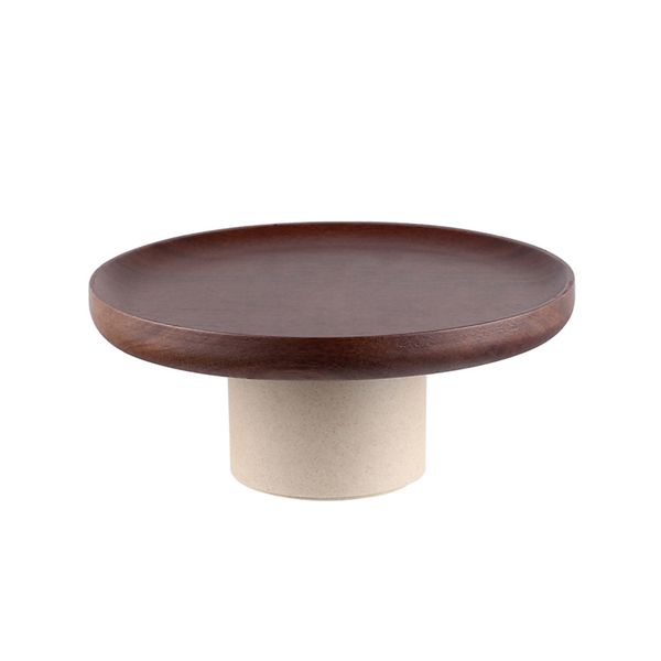 Elevated Fruit Tray - Household Wooden Tray Snack Plate