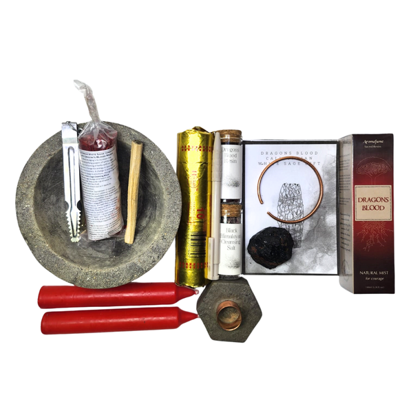Dragons Blood Infused White Sage Smudge Gift