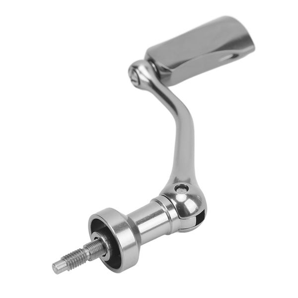 Gray Aluminum Alloy Fishing Reel Handle Grip Accessory