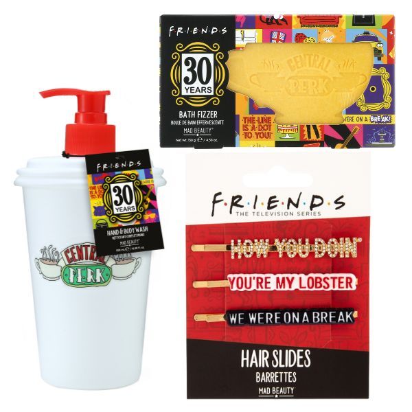 MAD BEAUTY Friends 30th Anniversary Central Perk Bath and Beauty Gift Set