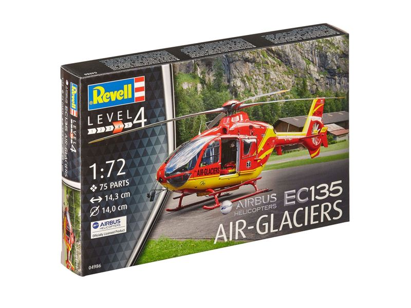 Revell 1/72 Airbus Helicopters EC135 "Air-Glaciers" Plastic Model Kit