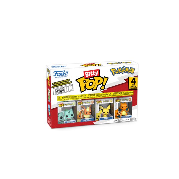 Funko Bitty Pop! Pokemon Series 3 - 4 Pack