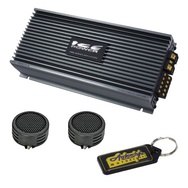 Ice Power IPM-22500.5 500Watts 5 Channel Amplifier &amp; Evo Tweeters &amp; Keyring