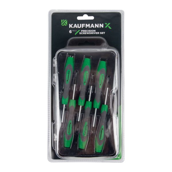 Kaufmann X Screwdriver Jeweller Set - 6 Piece