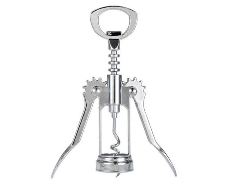 Corkscrew Opener Winged Matt Stainless Steel Dh1506