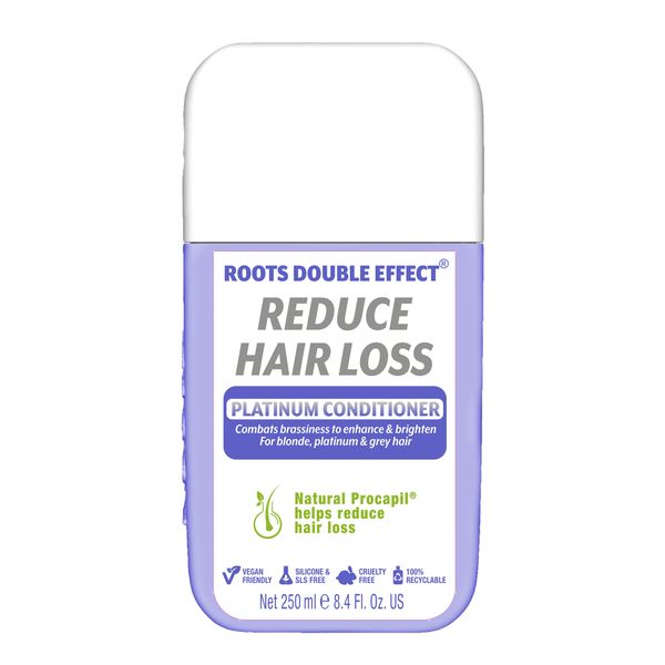 Roots Double Effect Reduce Hair Loss Platinum Conditioner 250ml