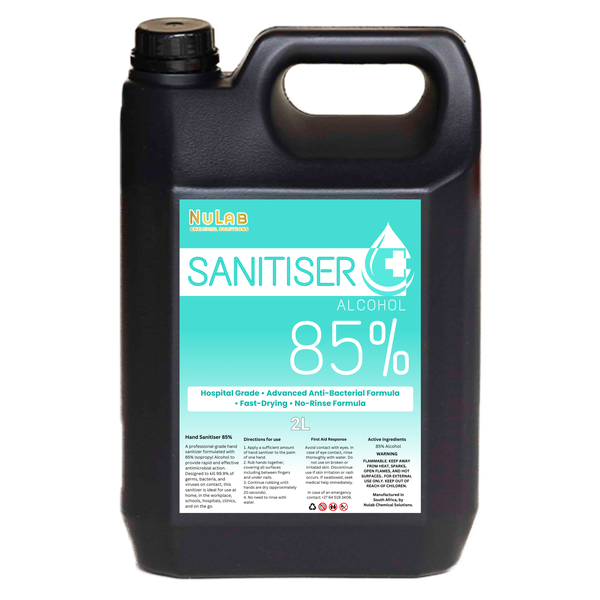 Hand &amp; Surafe Sanitizer 85% Alcohol - 2L