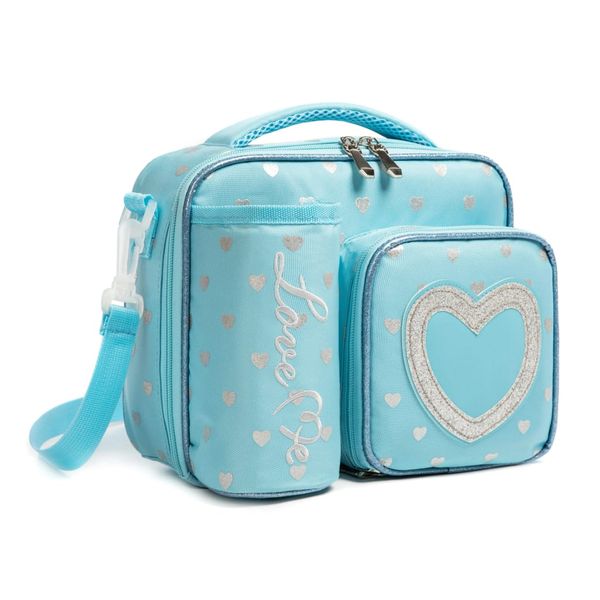 Insulated Lunch Bag for kids - Blue Love