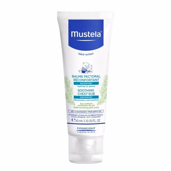 Mustela Soothing Chest Rub - 40ml