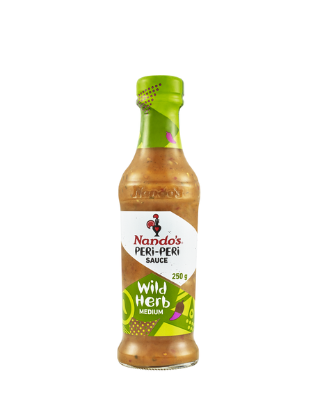 Nando's Wild Herb Peri-Peri Medium Sauce 250g