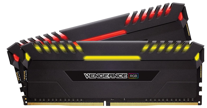 Corsair VENGEANCE RGB 16GB (2 x 8GB) DDR4 3000MHz Kit - Black