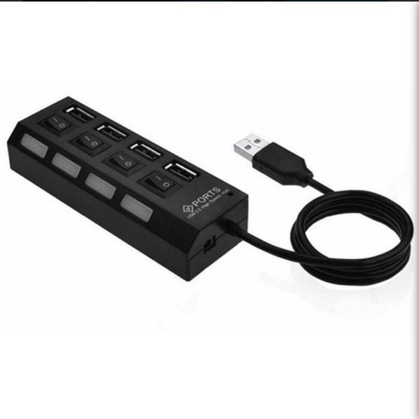 4-Port USB 2.0 High Speed Hub
