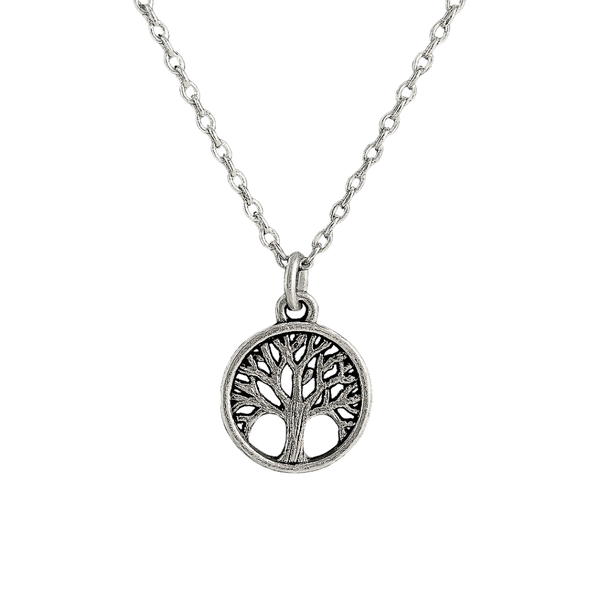 Lakota Inspirations Silver Tree Of Life Chain Necklace