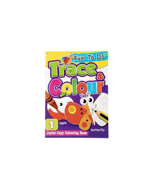 Colouring &amp; Trace Activity Book 1 x 3