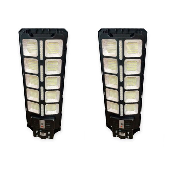 Set of 2 300W Integrated Solar Powered LED Street Light JA-ST-08S300W