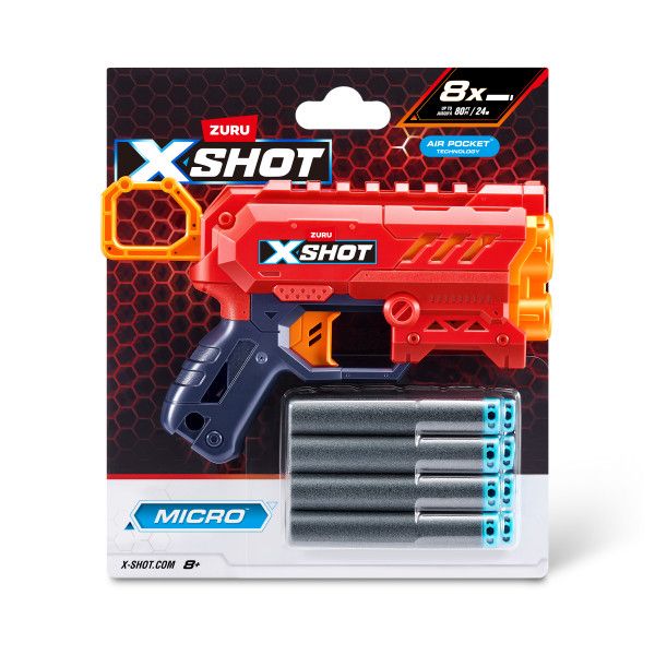 X-Shot-Excel-Series 1-Micro 2.0 - 8 Darts