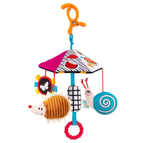 360 Rotating Baby Crib Rattle With Light Teether For Newborn 0-12 Months