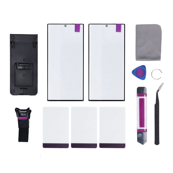 2Pcs S22 Ultra Front Glass Kit