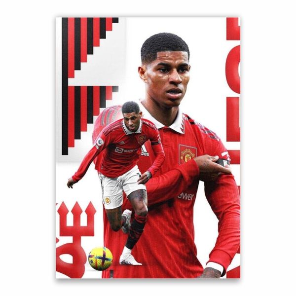 Marcus Rashford United Poster - A1