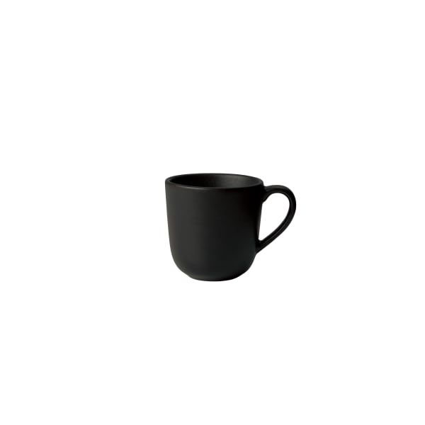 Raw Titanium Black Coffee Mug 200ml Set of 6