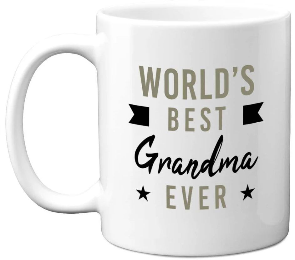 World's Best Grandma Ever Birthday Christmas Mother's Day Gift Mug ...