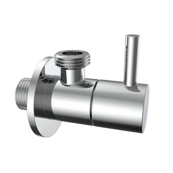 Vetteli Pluto Round 15mmx1/2inch Pair Angle Valves + Thread seal tape