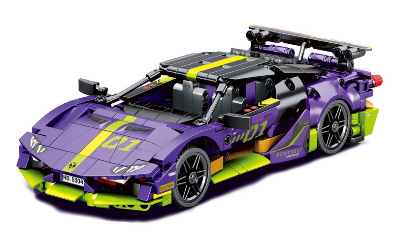 Sembo Tech 1/18 Scale Lamborghini - 588 pieces (26cm Long)