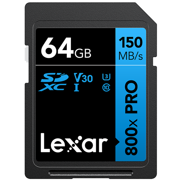 Lexar SD Blue 800x UHS-I 64GB