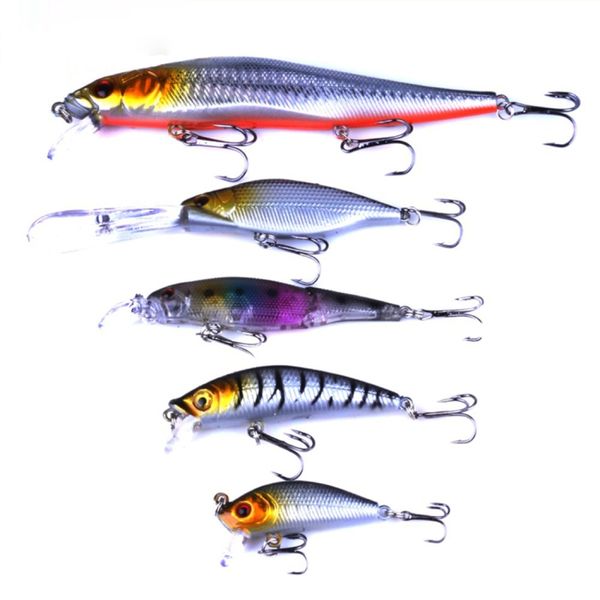 Fishing Lure Hard Bait Popular range 5pce Bionic Bait kit OG-0034