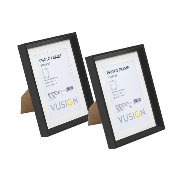 2 Piece Vusign Inner Oblique photo Frame 5 x 7inch