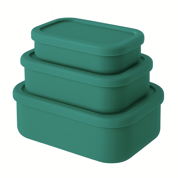 Premium Silicone Food Storage Container Set