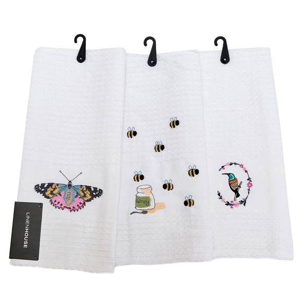 LinenHouse Nature's Beauty Tea Towel Set