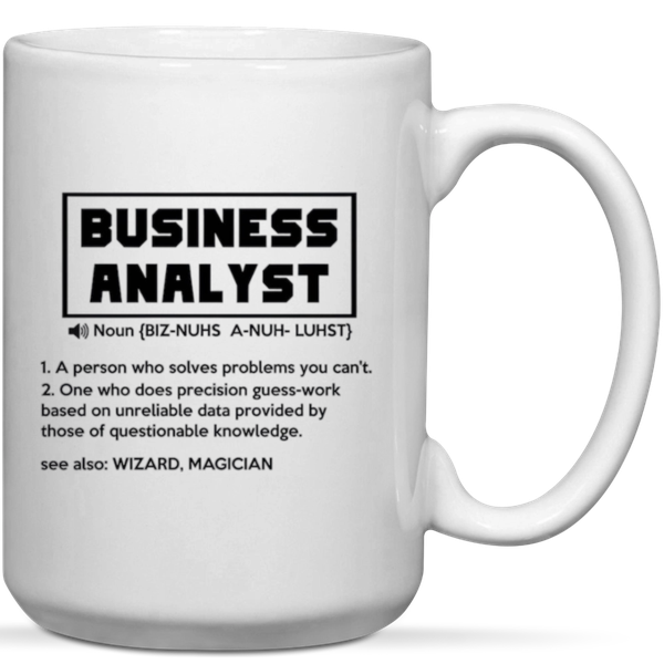 Business Analyst Noun Gift Mug