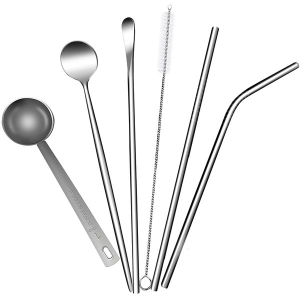 Coffee Spoon Set 6 Pieces, Stainless Steel Coffee Accessories