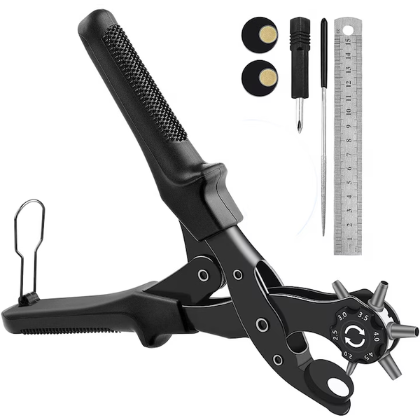 Rotary Punch Pliers, Revolving Punch Pliers 6 Different Sizes