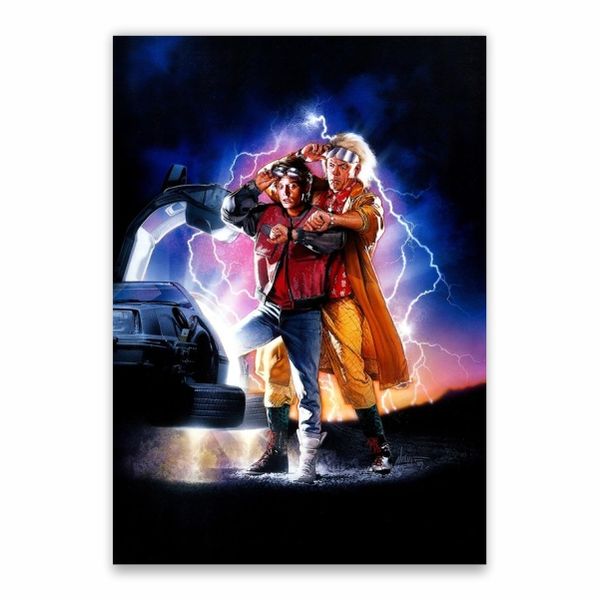 Back To The Future Doc And Marty Poster - A1