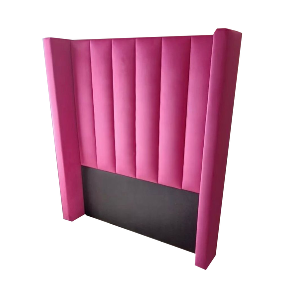 Loral Velvet Wingback Panel Headboard