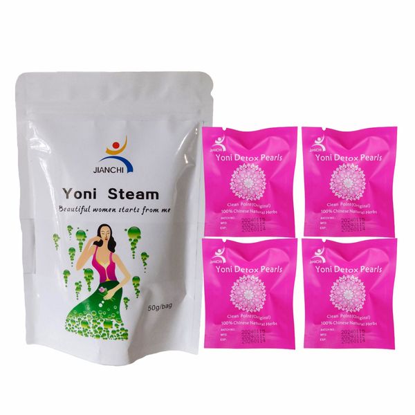 Yoni Steam 50g and 4 Yoni Detox Pearls