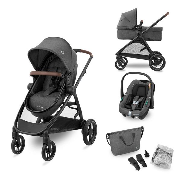 Maxi-Cosi Zelia S Trio Dark Grey Baby/Toddler Travel System