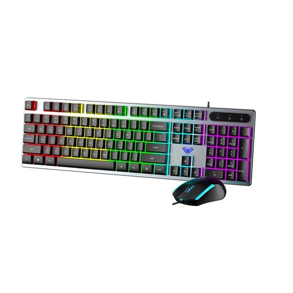 AuraGlow T630 Wired Gaming Combo