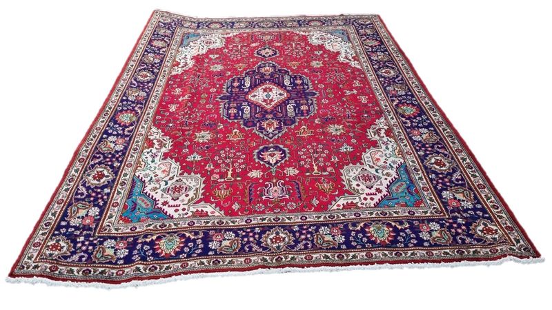 Persian Tabriz Carpet - Hand Knotted - 390cm x 292cm