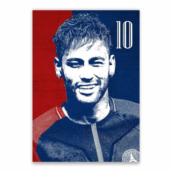 Neymar 10 PSG Poster - A1