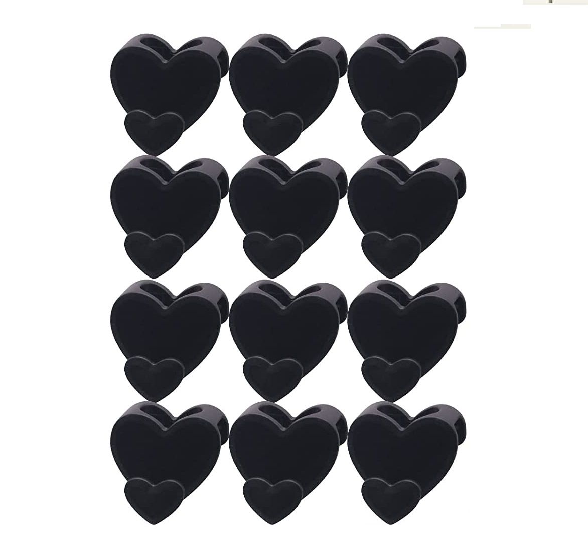 HDS - 12 Pieces Heart Shaped Hanger Hooks for Space Saving | Shop Today ...